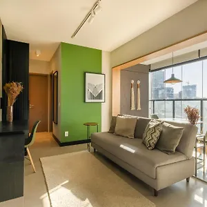  Apartamento Bhomy Pinheiros Decoração Linda E Completo Iq42